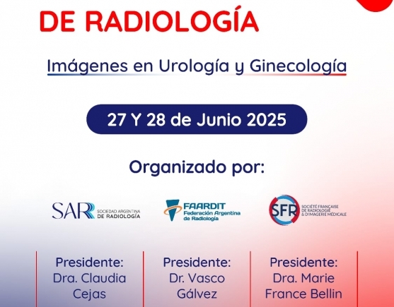 I Jornadas Franco-Cono Sur de Radiología «Imágenes en Urología y Ginecología»