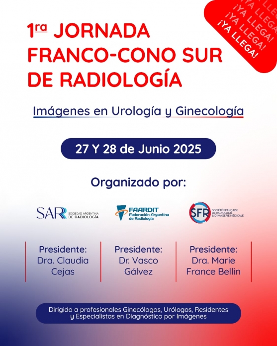 I Jornadas Franco-Cono Sur de Radiología «Imágenes en Urología y Ginecología»